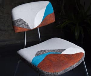Chute Libre seats - Sonia Laudet, Artiste textile mobilier à Bayonne, France
