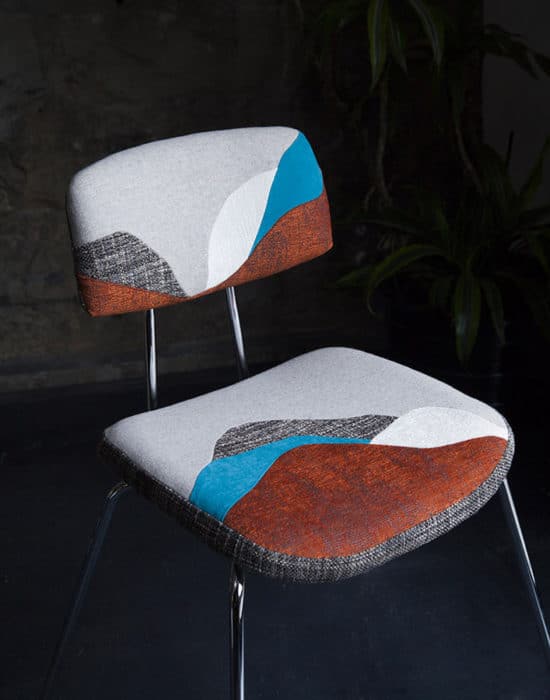 Chute Libre seats - Sonia Laudet, Artiste textile mobilier à Bayonne, France