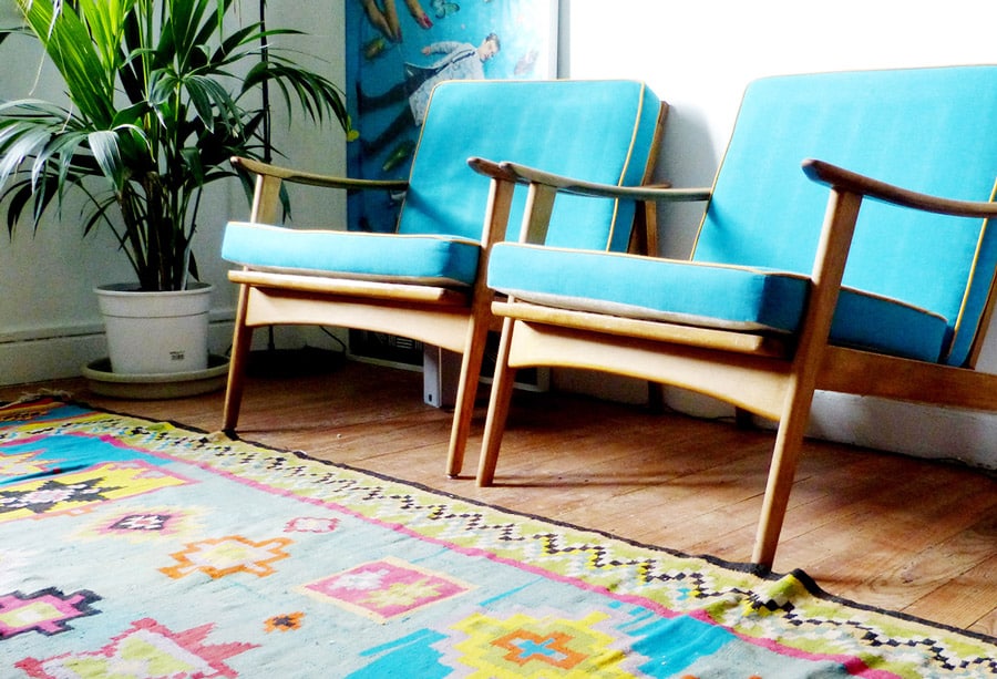 Restauration et réfection de chaises et fauteuils, Sonia Laudet, Artiste textile mobilier à Bayonne, France