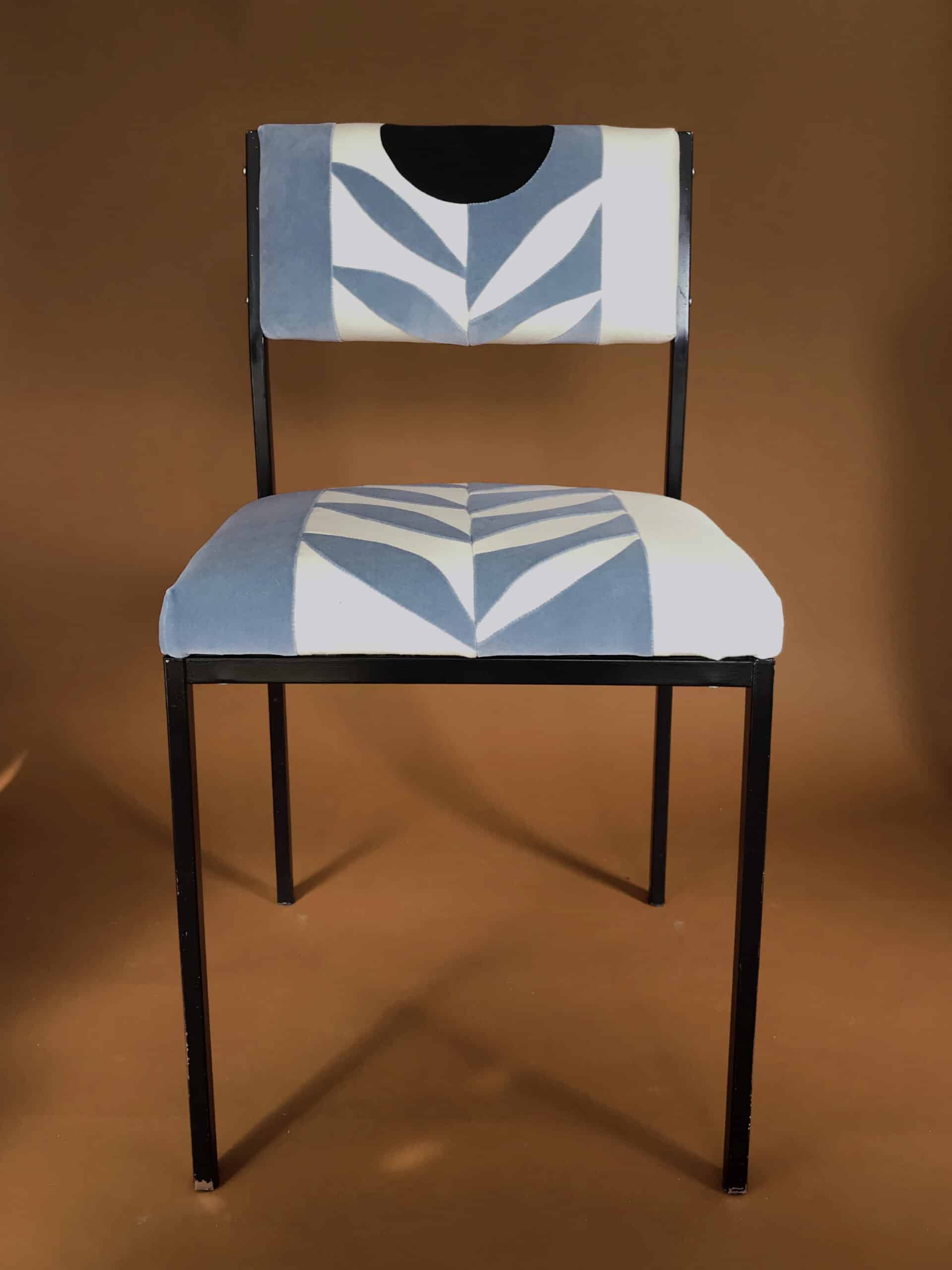 chair light blue sonia laudet